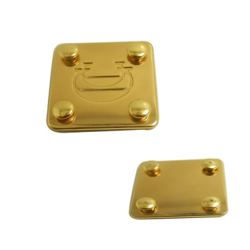 Gold Luxurious Metal Label Metal Plate for Bags